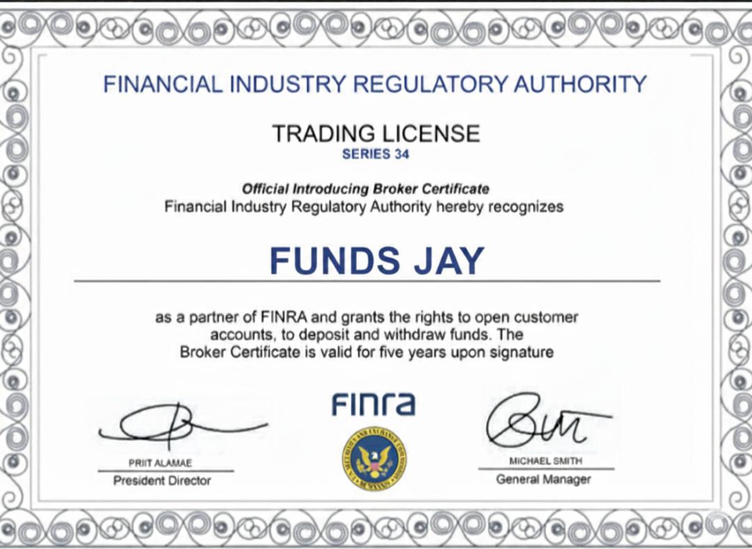 Fundsjay Company Certificate
